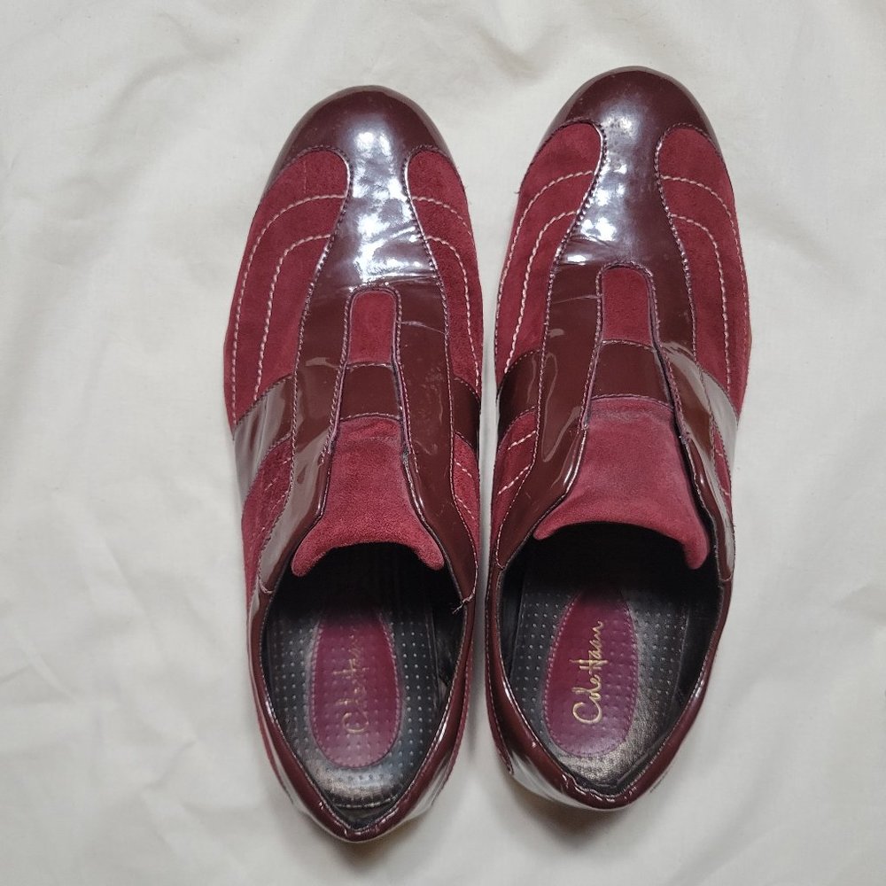 Cole Haan / Nike Air Burgundy Loafer / Sneakers Size 9 1/2 B GUC
